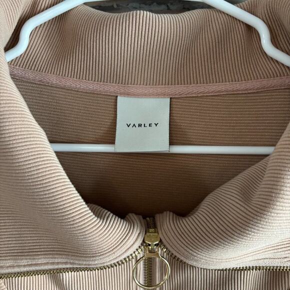 VARLEY | Women's Vine Half-Zip Pullover Tan Size XL - Picture 3 of 7